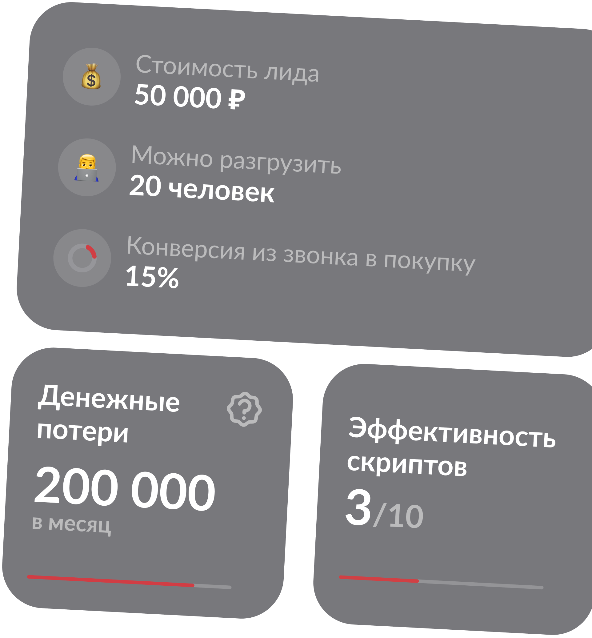Отдел продаж не масштабируется. AI берёт на себя рутину и обеспечивает стабильную скорость обработки лидов